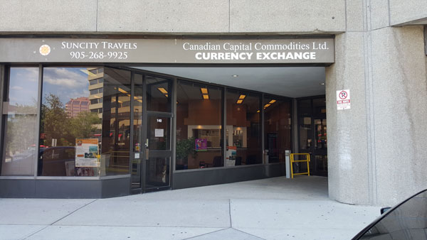 Canadian Capital Commodities storefront