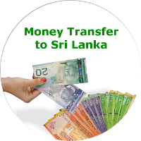 Money transfer to Sri Lanka service