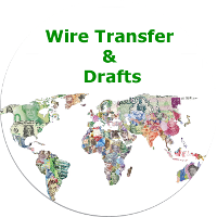 Wire transfer and drafts service